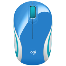 Logitech Mini Wireless Mouse M187 - Blue (AC0420018)